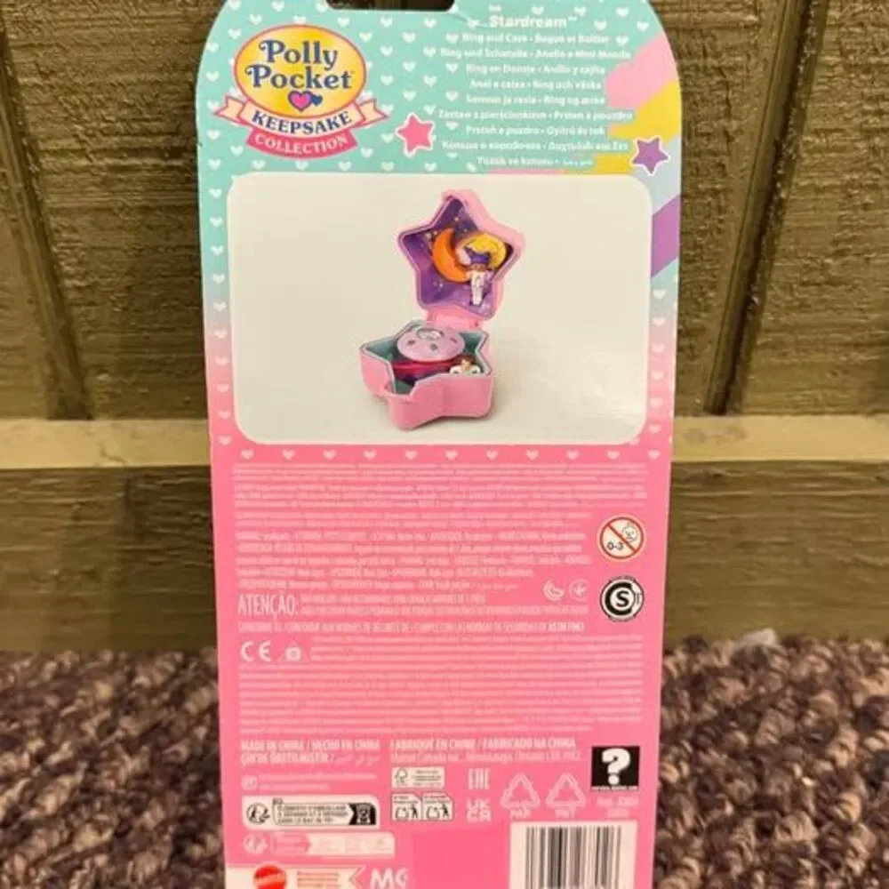 Polly Pocket Keepsake Collection Stardream Ring and Case